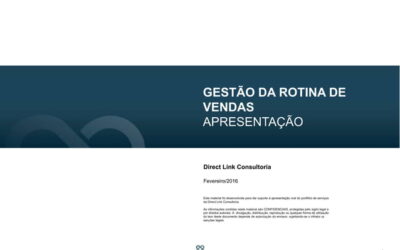 Palestra Gestão Rotina de Vendas